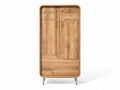 Technischer Titel in Deutsch: **Moderne Holzschrank mit minimalistischer Design und Metallbeinen**